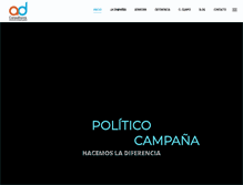 Tablet Screenshot of adconsultores.com.co